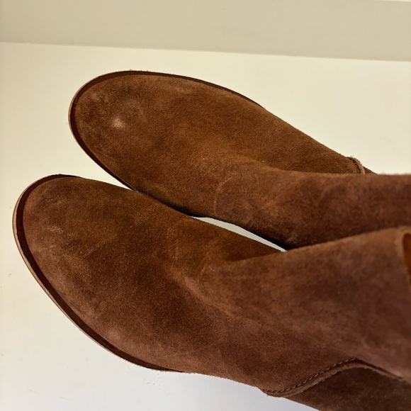 KORK-EASE Chandra Stacked Wooden Heel Boot Sz 6M - Picture 6 of 8